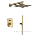 2021 Polished Brass Bathroom Shower Head Commercial